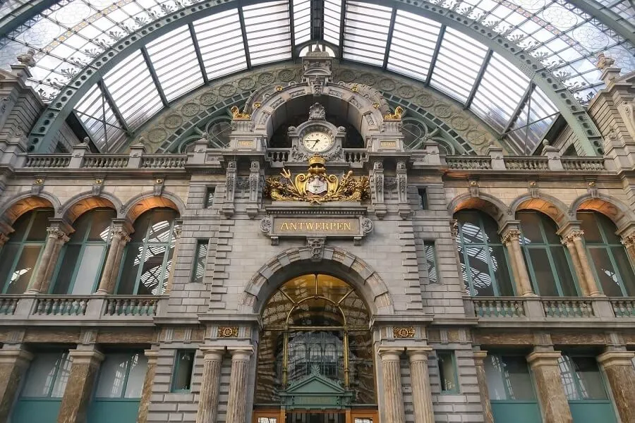 Estación de Amberes-Central - Excursión a Amberes desde Bruselas.