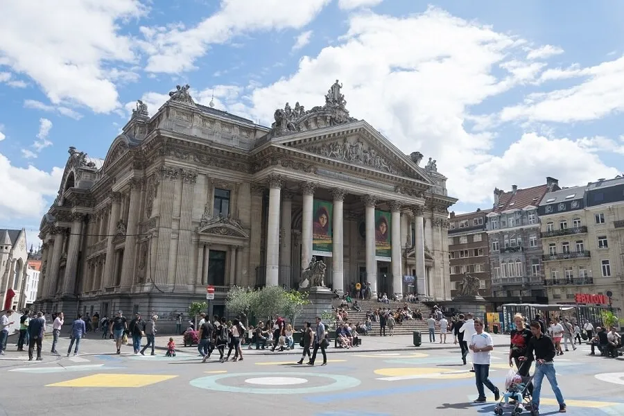 Palacio de la Bolsa de Bruselas - La Bourse